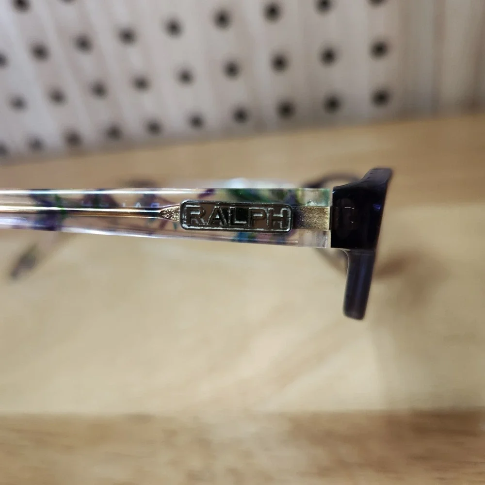 Ralph Lauren RA7040 1070 Eyeglasses Frame Purple Mix Flex‎ 51-16-135 Used